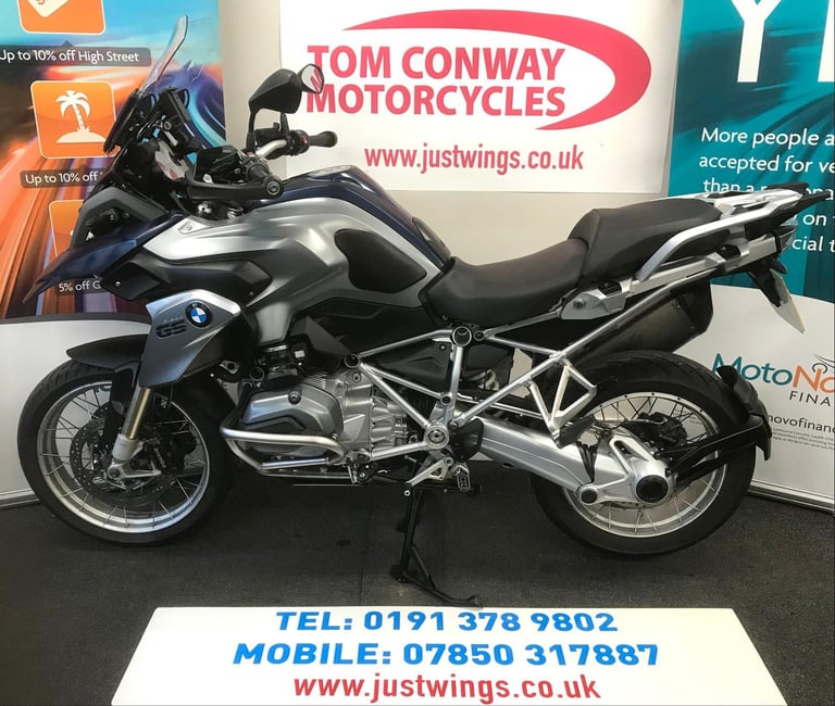 BMW R1200 GS-TE, 2015(65), 24,895 MILES, FSH, AKROPOVIC, SPOKE WHEEL, £6695