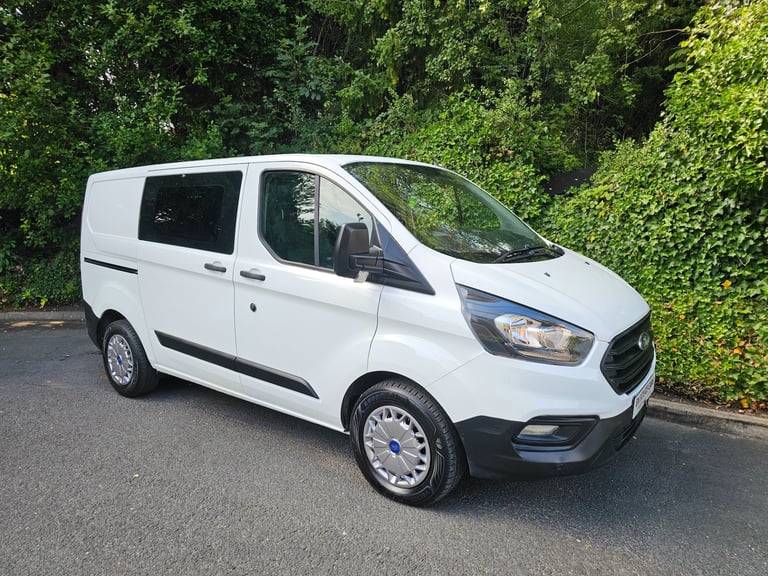 2018 68 FORD TRANSIT CUSTOM 2.0 TDCI 320 ECOBLUE DCIV EURO6 CREW VAN EX POLICE 