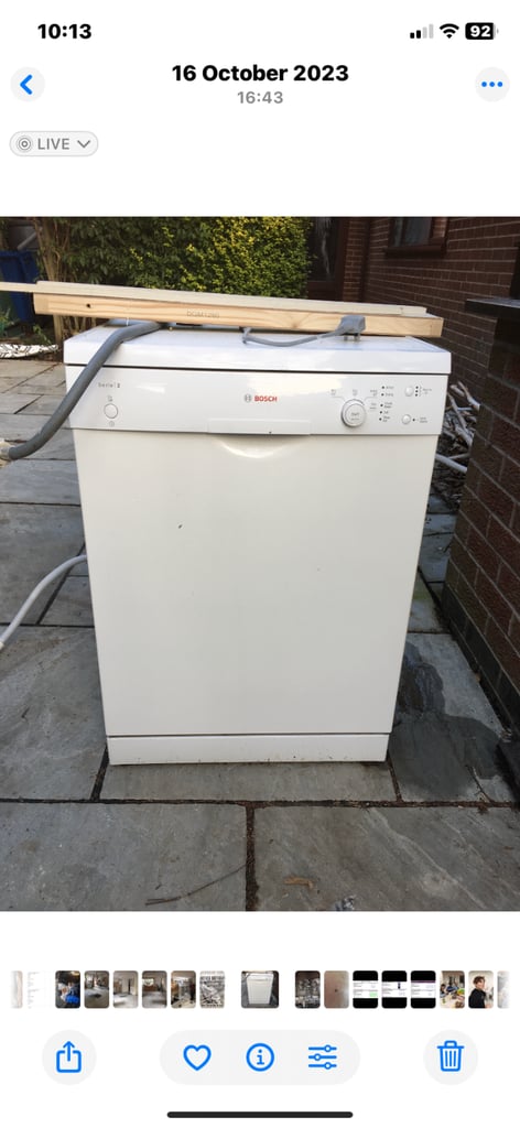 image for Bosch dishwasher 