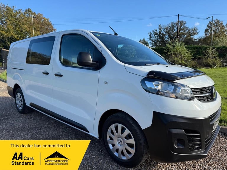 2020 Vauxhall Vivaro 2.0 Turbo D 3100 Edition Crew Van L2 H1 Euro 6 (s/s) 5dr PANEL VAN Diesel Ma...