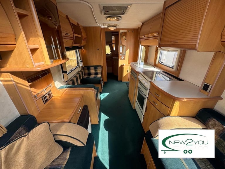 2002 Swift Conqueror 580 LUX 4 Berth Caravan - STOCK E187