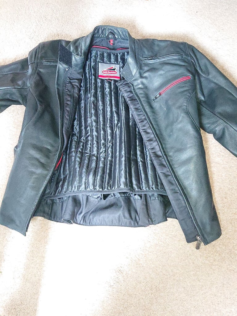 Ladies Leather Motorcycle Jacket