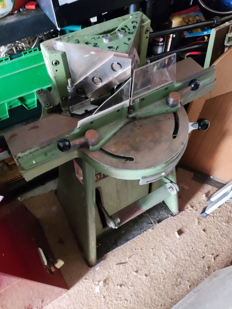 image for Morso mitre guillotine machine 