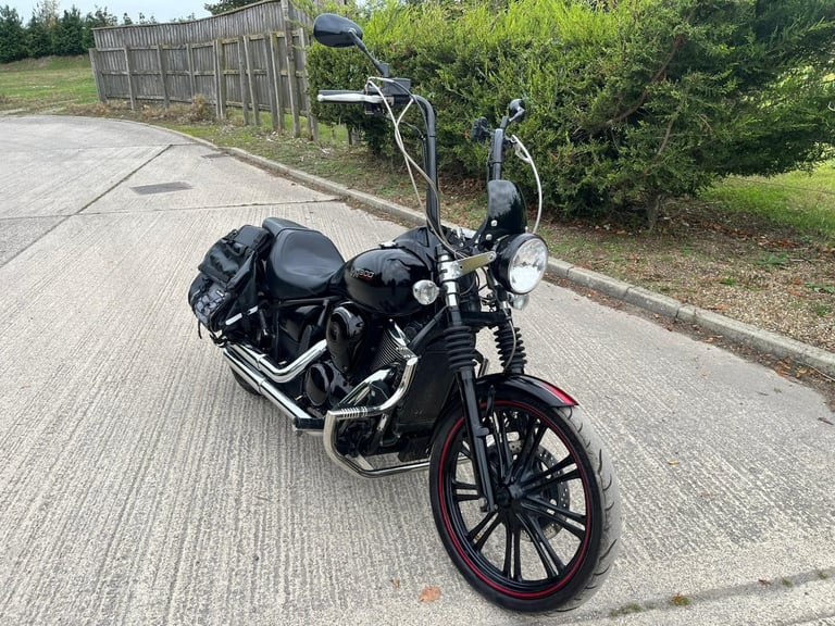 2012 12 KAWASAKI VN 900 CBF CUSTOM VN900 CU VANCE  HINES CRUISER TALL BARS