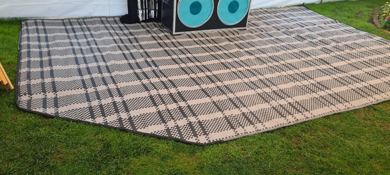 DJ disco booth and mixer deck