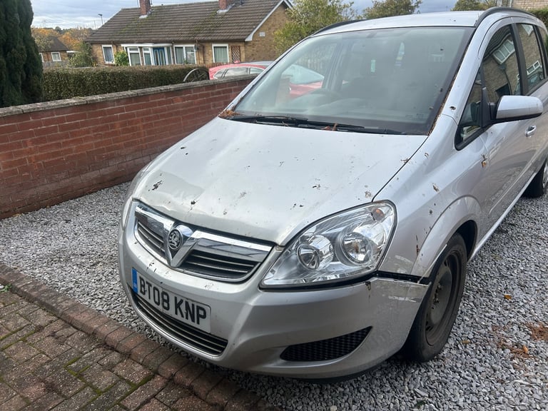 Vauxhall, ZAFIRA, MPV, 2008, Manual, 1598 (cc), 5 doors