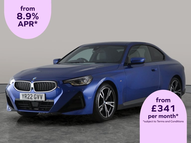 2022 BMW 2 Series 2.0 220i M Sport Coupe 2dr Petrol Auto Euro 6 (s/s) (184 ps) - HEATED STEER Cou...