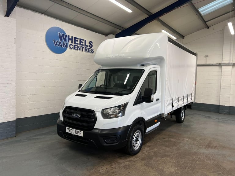 2020 Ford Transit 2.0 350 EcoBlue Leader FWD L4 Euro 6 (s/s) 2dr Curtain Side Diesel Manual