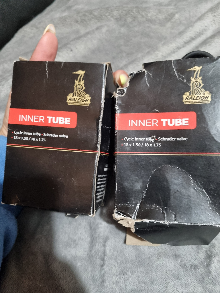 image for Bike Raleigh inner tube 18x1.50/18x1.75