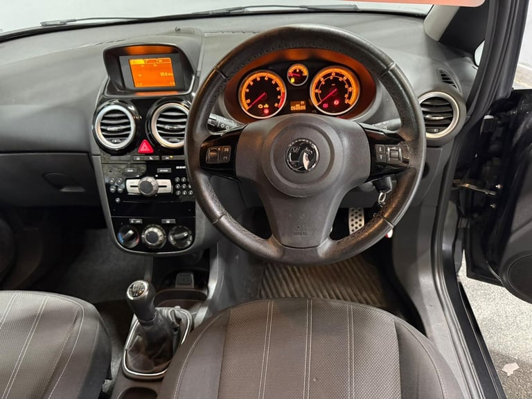 2014 Vauxhall Corsa 1.4T 16V Black Edition Hatchback 3dr Petrol Manual Euro 5 (s/s) (120 ps) Hatc...