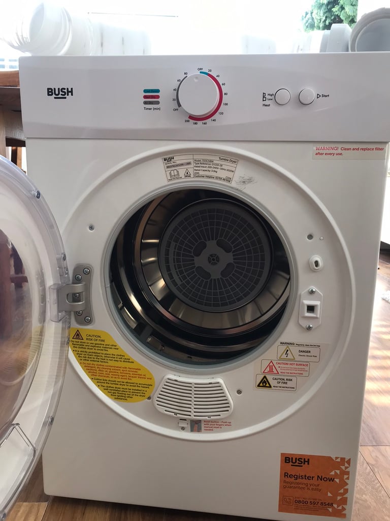 Small compact tumble drier