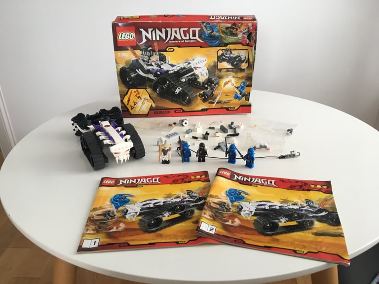 image for LEGO Ninjago 2263 with Jay , Cole & Frakjaw Figures from 2011 (INCOMPLETE)