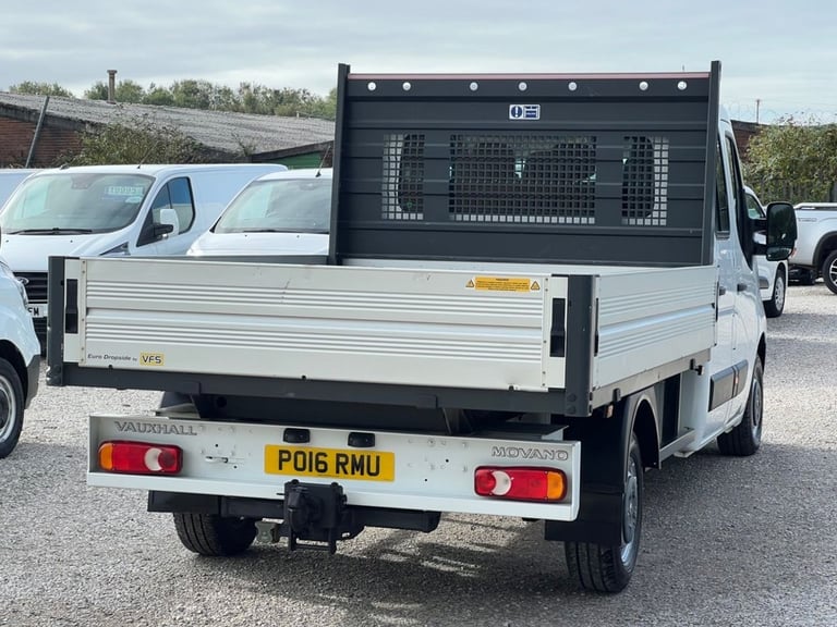2016 Vauxhall Movano F3500 L3H1 2.3 CDTI CRC DROPSIDE CREWCAB/DROPSIDE Diesel Manual