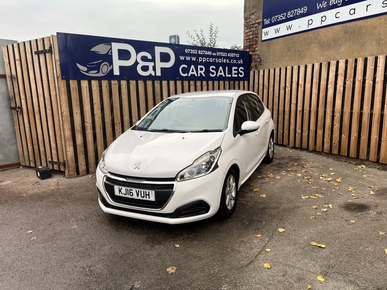 2016 Peugeot 208 1.2 PureTech 82 Active 5dr HATCHBACK Petrol Manual