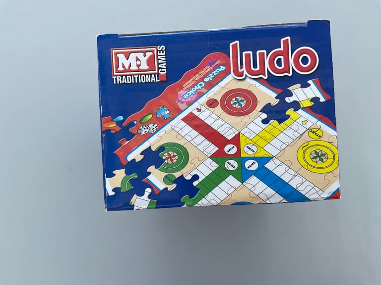JIGSAW PUZZLE - LUDO board game. 