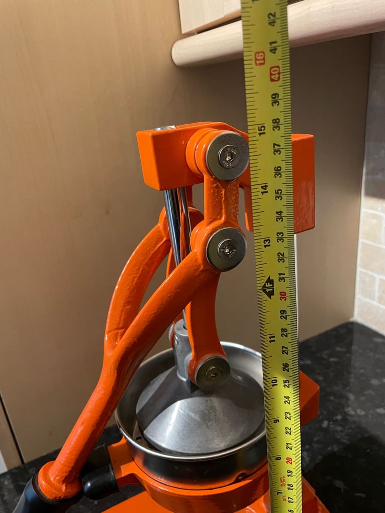 Cast Iron Orange Manual Juicer