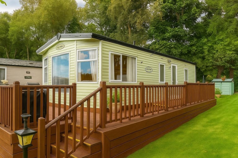 Cosalt Holiday Home in Peebles, Scottish Borders  - Lodge / Caravan 