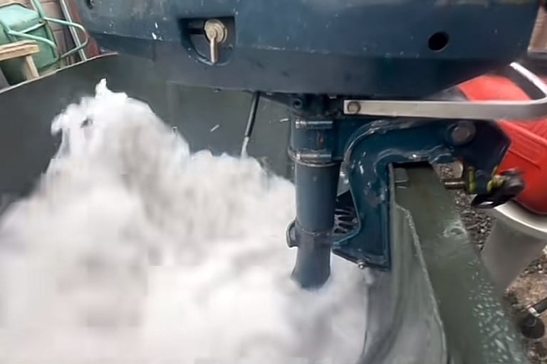 Tohatsu 2.5hp Outboard Motor 2 Stroke Short Shaft Inflatable Fishing Boat Engine. 