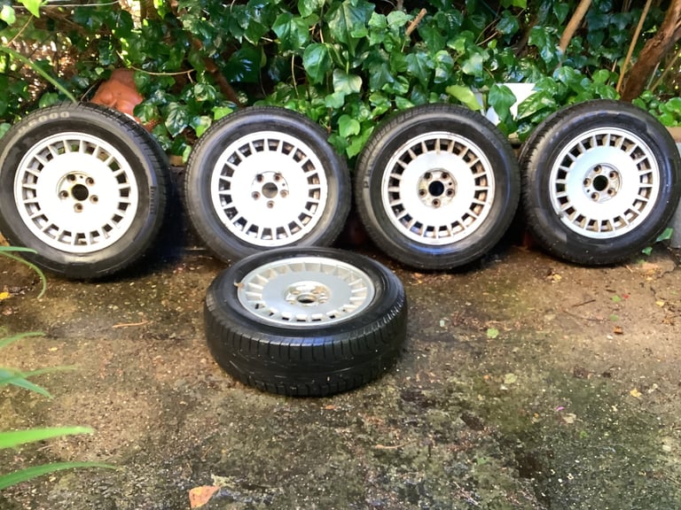 Volvo 240 original alloy wheels