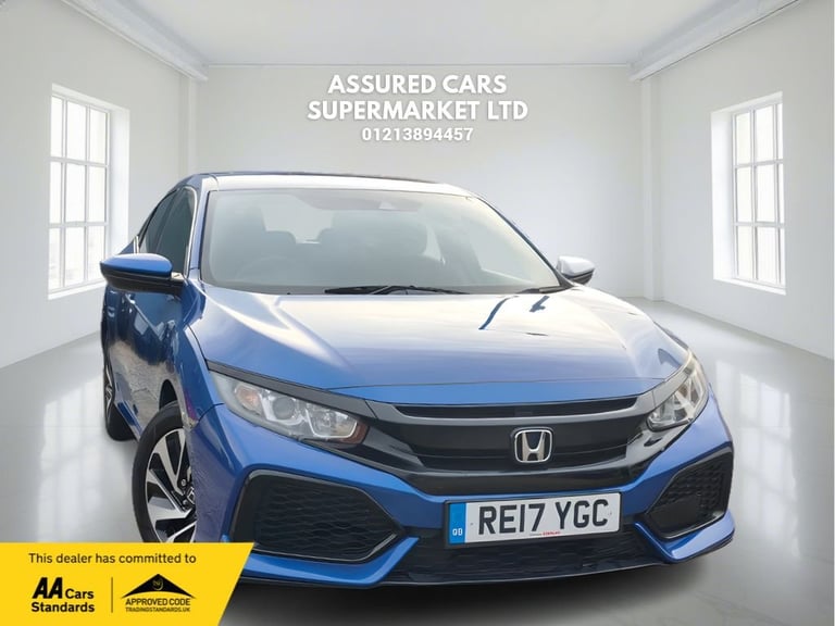 image for 2017 17 HONDA CIVIC 1.0 VTEC TURBO SE HATCHBACK 5DR PETROL CVT EURO 6 (S/S) (129