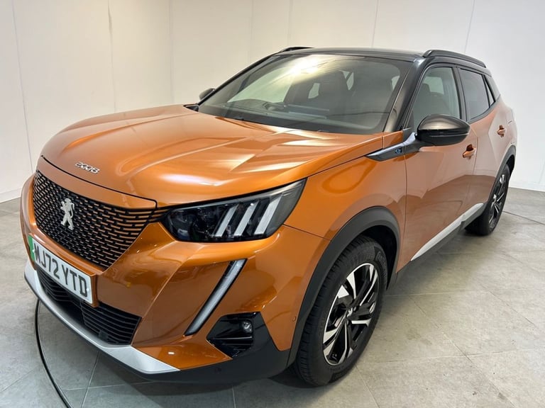 2022 Peugeot E-2008 50kWh GT SUV 5dr Electric Auto (7kW Charger) (136 ps) Automatic