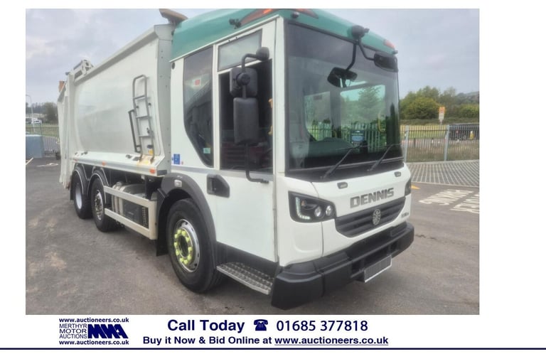 image for 2016 Dennis Elite 6X2 AUTO 26TON MID STEER OLYMPUS BODY REFUSE C/W BIN LIFT (EURO 6) NA Diesel Au...