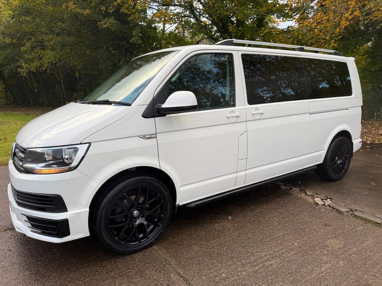 2016 VOLKSWAGEN TRANSPORTER T6 TDI 8 SEAT SHUTTLE SE IN CANDY WHITE - EURO SIX 