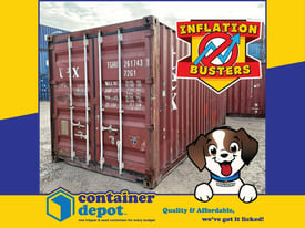image for Container Depot | Motherwell | 20x8 Used Shipping Container | Portable Office Cabins 