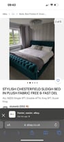 Double bed frame chesterfield family beds 