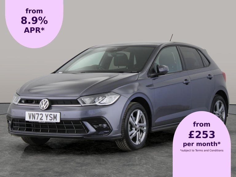 2022 Volkswagen Polo 1.0 TSI R-Line Hatchback 5dr Petrol DSG Euro 6 (s/s) (95 ps) - DIGITAL DASH ...
