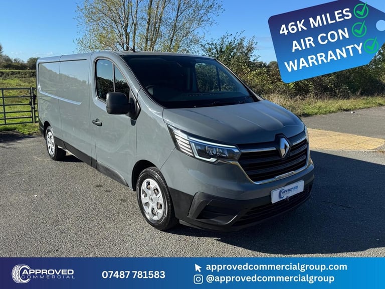 2022 Renault Trafic (72) 2.0 DCI 150 LL30 LWB BUSINESS EURO 6 ULEZ 46K MILES PANEL VAN Diesel Manual