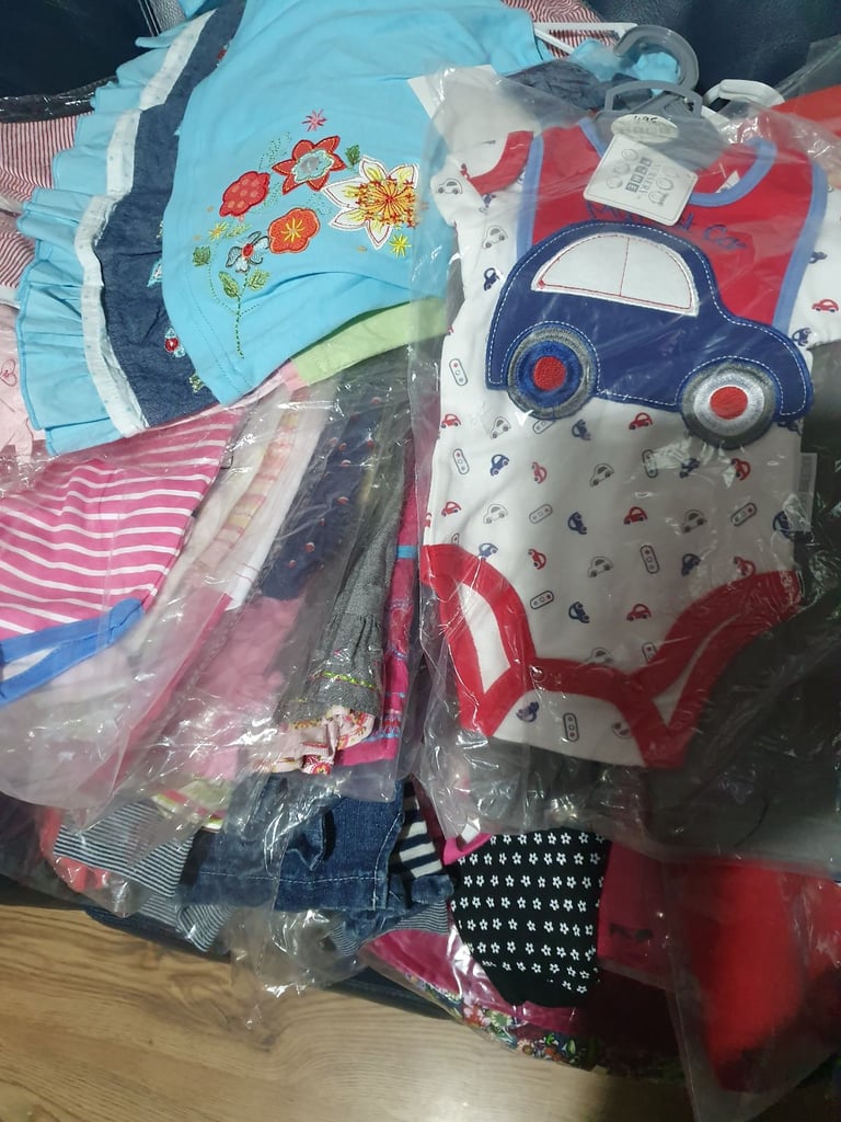 Joblot of kids clothing starts from baby sizes but cant pick baby sizes in listing 