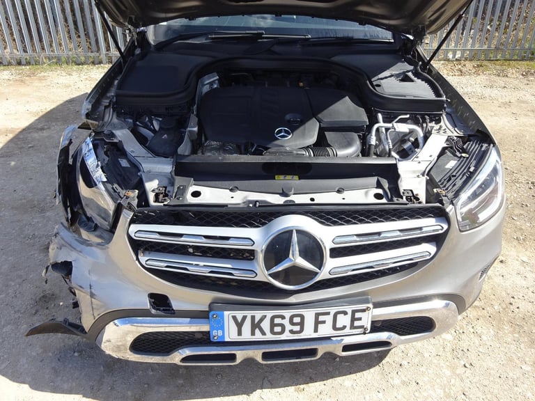 2019 69 REG MERCEDES-BENZ GLC 220 D 4MATIC SPORT AUTO DAMAGED SALVAGE