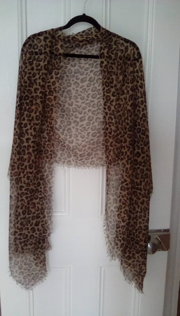 Leopard Print Scarf