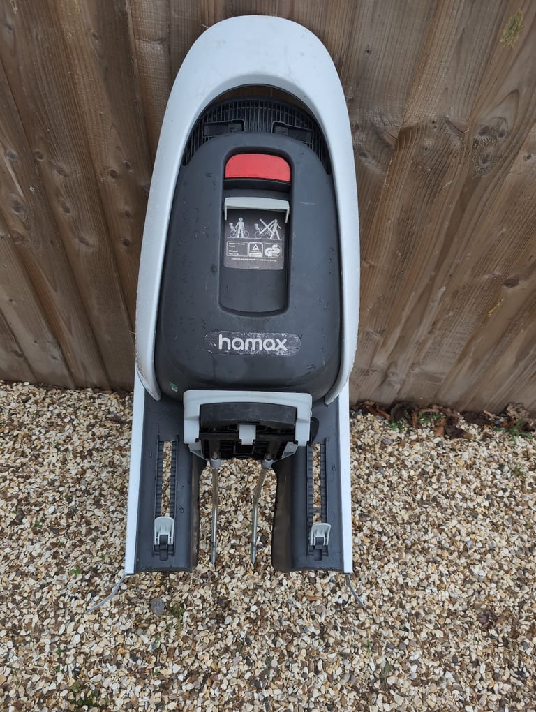 Hamax Reclining Caress Child Bike Seat + Rain Cover 🌧️🚲