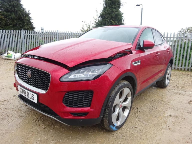 2018 18 REG JAGUAR E-PACE HSE D AWD AUTO DAMAGED REPAIRABLE SALVAGE
