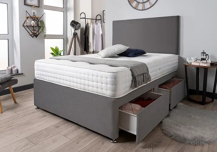 image for 🔥🔥Best Quality Stylish and luxurious Beds With Mattress delivery one year quality warrenty🔥🔥