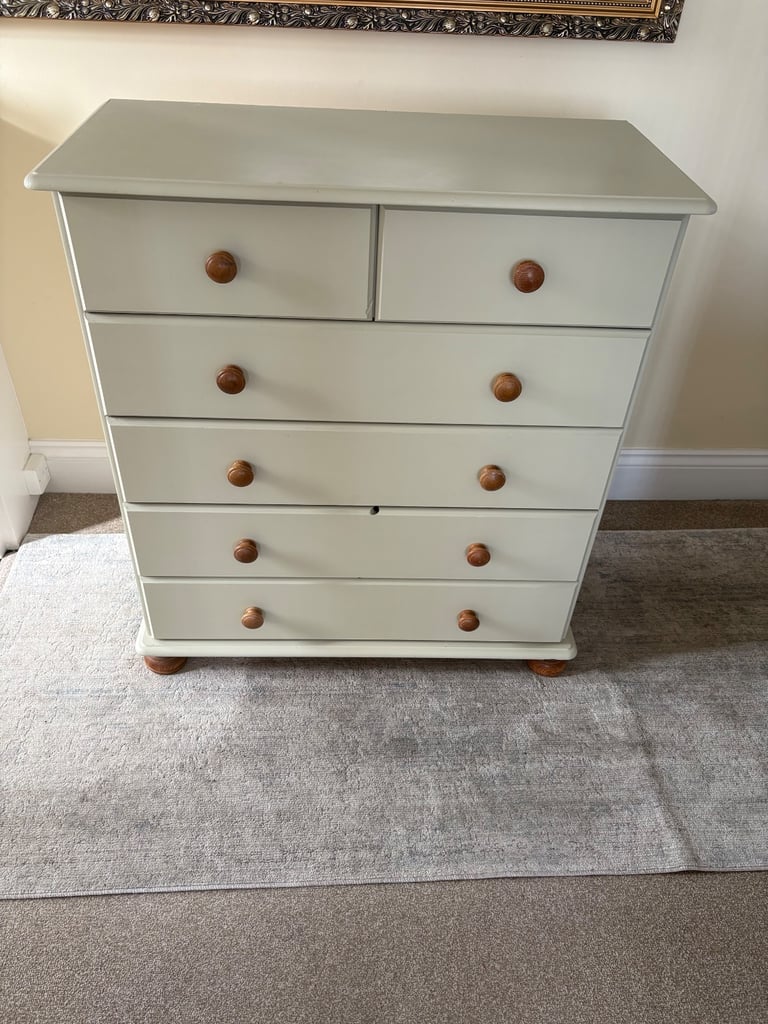 Pine Six Drawer Chest 