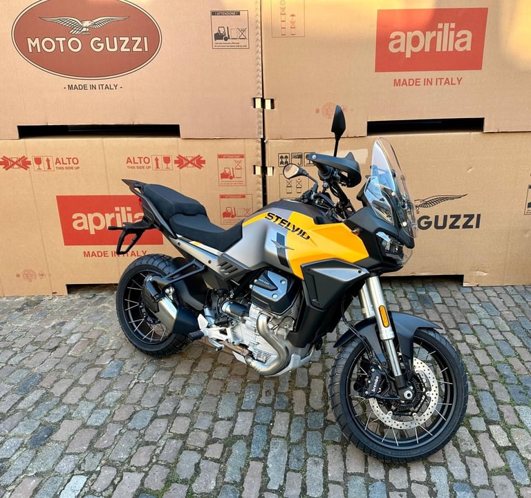 Moto Guzzi Stelvio 1000 E5+ 2025 Both Colours In Stock 