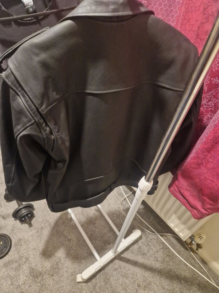 Motor bike Leather jacket 44 inch 