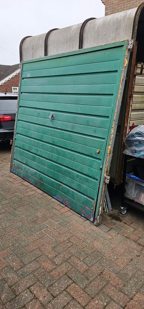 Up and over garage door