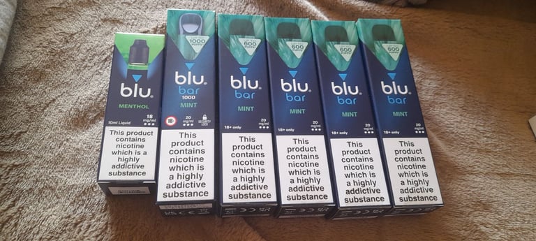 image for 6 x blubar mint.brand new .sealed