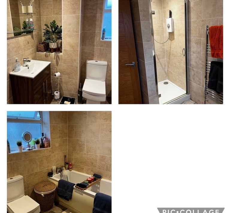 Double bed room to rent furn