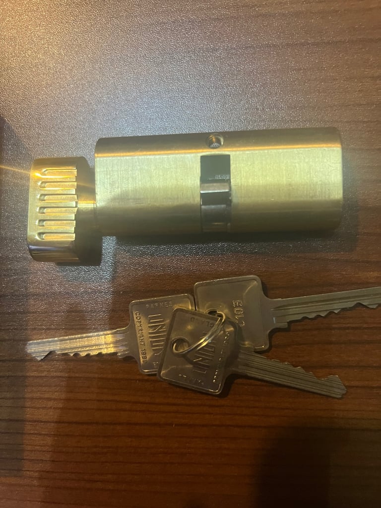 NEW (several available) Union Pro key & turn cylinder lock