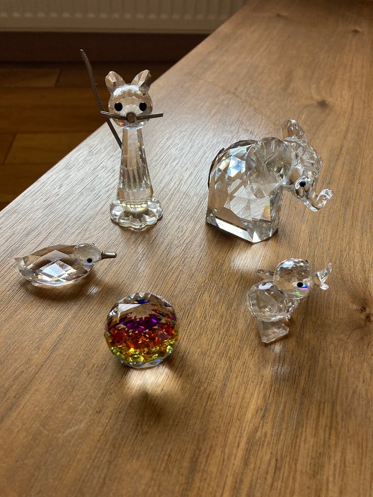 4 Swarovski Crystal Animals & Paperweight | in Perth, Perth and Kinross |  Gumtree
