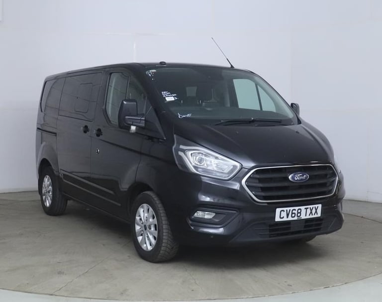 2018 Ford Transit Custom 320 LIMITED 2.0 ECOBLUE 130 BHP 6 SEAT DOUBLE CAB VAN EURO 6 PANEL VAN D...