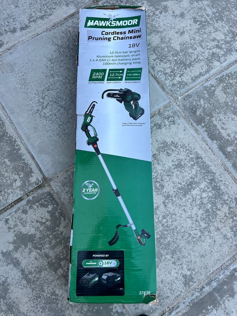 image for Hawksmoor Cordless Mini Pruning Chainsaw