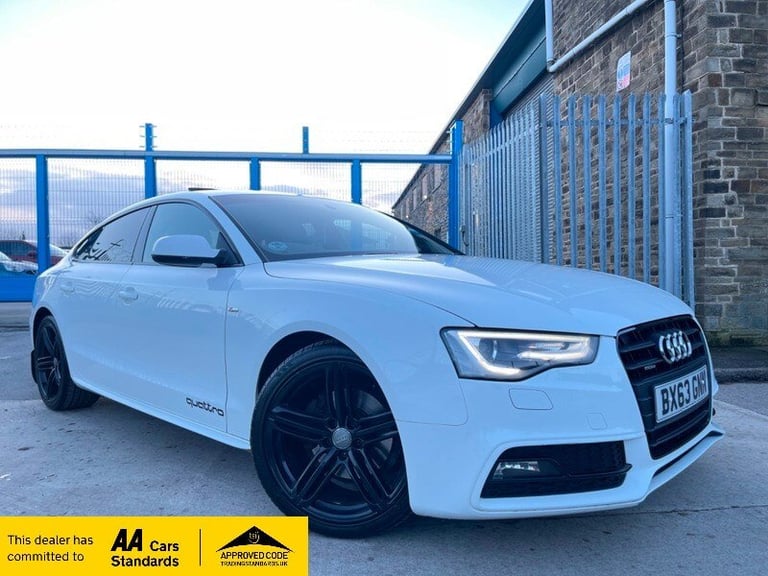 image for 2013 Audi A5 SPORTBACK 2.0 TDI QUATTRO S LINE BLACK ED HATCHBACK Diesel Manual
