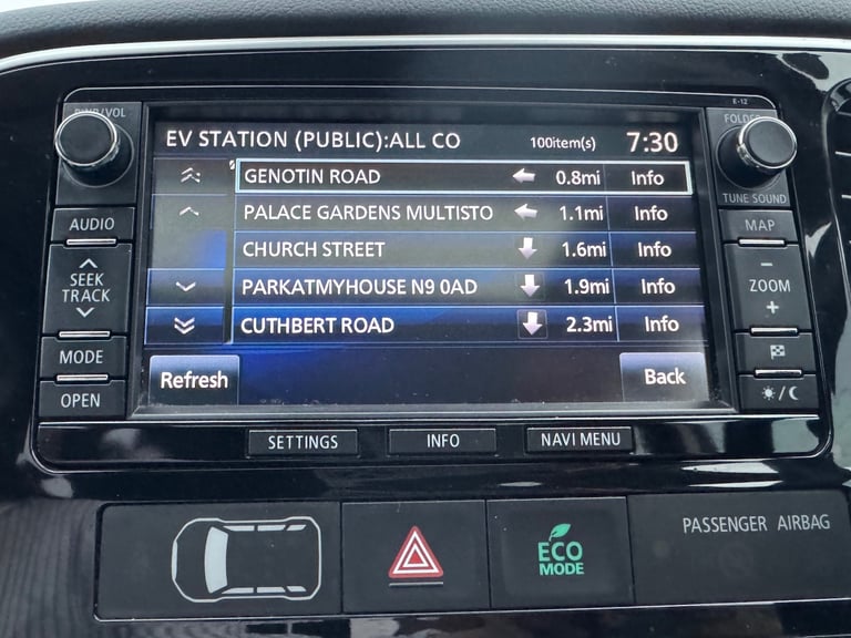 2015 Mitsubishi Outlander 2.0 PHEV GX4hs 5dr Auto ESTATE Petrol Parallel Phev Automatic