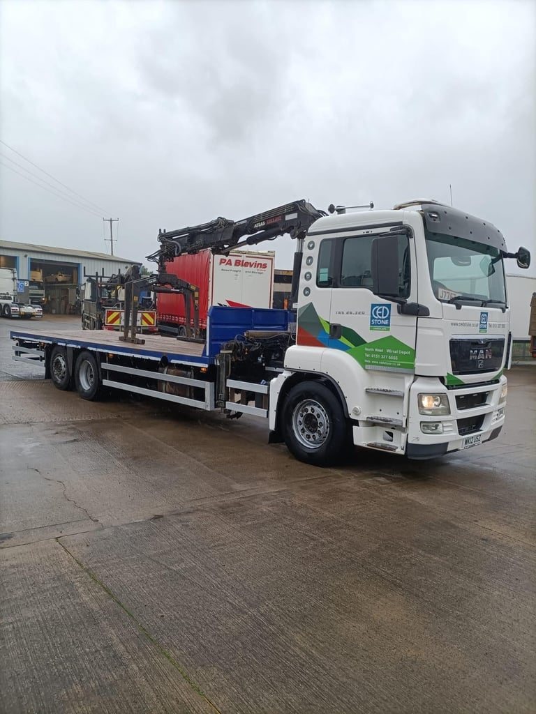 2012 Man Truck & Atlas crane 6x2 Rear Lift Other